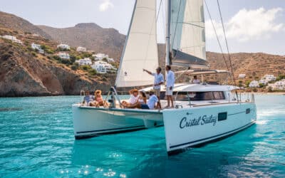 explorez la crète autrement avec christal sailing : vivez une croisière en catamaran unique alliant confort, aventure et paysages authentiques pour des souvenirs inoubliables.