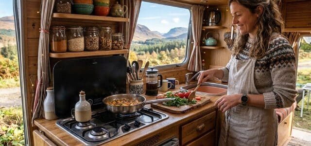 Cuisine en caravane