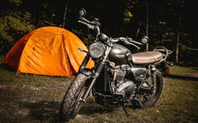 camping à moto