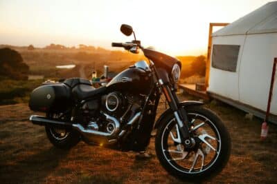 camping à moto